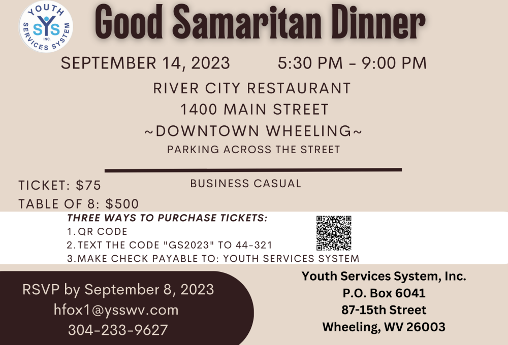 Image of Good Samaritan Dinner to purchase tickets
